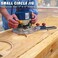 Milescraft 1219 Circle Guide Kit- Router Circle Cutter Jig For Cutting/Routing Small And Large Circles From 1.5In. Up To 52In. Diameter-Includes Bonus Offset Base For Edging Projects , Black