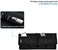 JJC (6 PocketsCamera Battery and SD Card Pouch Holder for AA Battery LP-E6 LP-E10 LP-E12 LP-E17 EN-EL14 EN-EL15 NP-FW50 NP-FZ100,Suitable for Canon 5DM4 6DM2 80D Sony A7R IV A7R III Nikon Z50 D850 D81