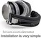 LTYIVABHTTW DT770 Headband Cover Compatible with DT770, DT880, DT990, DT 770 PRO, DT 880 PRO, DT 990 PRO Headphones (Black