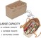 DailyPlus Minimalist Felt Bag Organizer Insert, 14 Pockets, Beige, Perfect for Tote, LV Speedy, Neverfull