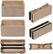 DailyPlus Purse Organizer Insert Felt Bag Organizer Handbag Organizer Insert Bag In Bag Organizer For Tote Fits LV Speedy Neverfull Beige Size: L