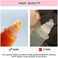 AMORIX 50PCS Lip Gloss Tubes 10ml Empty Lip Balm Containers Refillable Lipgloss Squeeze Tubes with 2 x 20ml Syringes 5pcs Organza BagsTag Labels Stickers for DIY Cosmetic