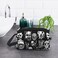 DZGlobal Women's Cosmetic Bags Horror Icons Makeup Pouch Travel Toiletry Storage Bag