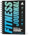 Clever Fox Fitness Journal Workout Log Book - Daily Fitness Planner Workout Journal for Women and Men. Spiral-Bound, Laminated Cover, Thick Pages, A5 (Ocean Blue