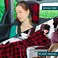 PAVILIA Travel Blanket with Soft Bag Pillow Case, Compact Blanket for Airplane, Road Trip, CampingLarge Portable Fleece Blanket for Plane Car Bus Train with Hand Luggage Strap 60x43 (Checker Red