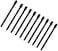 Ywhomal (Black- Replacement Standard Pen Nibs Compatible for Wacom Pro Pen 2 Nibs Fit Wacom Pro PTH-460 PTH-660 PTH-860 DTK-1661 DTH-1320 DTH-1620 DTH-W1320 DTH-W1620 (Black