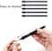 Ywhomal (Black- Replacement Standard Pen Nibs Compatible for Wacom Pro Pen 2 Nibs Fit Wacom Pro PTH-460 PTH-660 PTH-860 DTK-1661 DTH-1320 DTH-1620 DTH-W1320 DTH-W1620 (Black