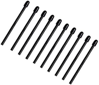 Ywhomal (Black- Replacement Standard Pen Nibs Compatible for Wacom Pro Pen 2 Nibs Fit Wacom Pro PTH-460 PTH-660 PTH-860 DTK-1661 DTH-1320 DTH-1620 DTH-W1320 DTH-W1620 (Black