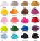 Stepace [2 Pairs] Flat Shoe Laces for Sneakers 30"-72" Length 26 Color Shoelaces