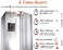 FRIDGGI Fridge Door Alarm with Delay, Low/Loud 80dB to 110dB, Freezer Door Chime when Left Open, 60sec, 120sec, 180sec Reminders (Black