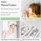 Joey + Joan JoeyJoan Bassinet Fitted Sheets for Baby Beside Dreamer Bedside Sleeper and Chicco Next2Me &ndash; Fits 20 x 33 Mattress &ndash; Snuggly Soft Jersey Cotton &ndash; Grey, Mint &ndash; 2 Pack