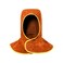 QeeLink Welding Hood with Breathable Liner, Leather Welding Cap Heat Resistant, Welding Helmet Liner with Neck Shoulder Drape, Perfect for Indoor Welding Protection