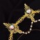 BLESSUME Halo Crown Mary Goddess Headband Women's Halloween Costume Goddess Headpiece