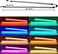 شريط إضاءة نيون RGB LED من airgoo لأجهزة الكمبيوتر، شريط إضاءة RGB LED لمنافذ RGB LED رباعية الأطراف بجهد 12 فولت، متوافق مع لوحات ASUS Aura RGB وMSI Mystic Light وASROCK Aura RGB الأم، يأتي مع 12 قطع
