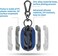ANKASI Cover Compatible Powerbeats Pro Case,Full Protective Shockproof Anti-Slip Silicone Case for Beats Powerbeats Pro 2020 (Black Edge-Midnight Blue
