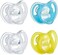 Tommee Tippee Ultra-Light Silicone Pacifier, Symmetrical One-Piece Design, BPA-Free Silicone Binkies, 6-18m, 4-Count