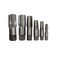 Drill America 12 Piece Carbon Steel NPT Pipe Tap and Die Set, 1/8", 1/4", 3/8", 1/2", 3/4" and 1" in Wooden Case