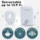 GorillaLine - Retractable Clothesline Indoor Outdoor Clothes LineHeavy Duty Clothes Drying Laundry LineWall Mounted Drying Rack Clothing LineRetracting HangingLock to Prevent Sagging