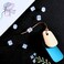 KASBEE Clear Earring Backs, 500PCS Plastic Earring Stoppers, Tube Earring Findings, Hypo-allergenic Jewelry Accessories