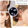 KASBEE Clear Earring Backs, 500PCS Plastic Earring Stoppers, Tube Earring Findings, Hypo-allergenic Jewelry Accessories
