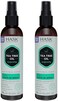HASK Invigorating TEA TREE OIL 5-in-1 Leave In Conditioner Spray for all hair types, color safe, gluten free, sulfate free, paraben free - TEA TREE 2 PIECE SET