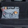 Household Essentials Grey Krush Canvas Utility Tote with PocketsReusable Grocery Shopping Bag, Large