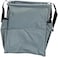 Household Essentials Grey Krush Canvas Utility Tote with PocketsReusable Grocery Shopping Bag, Large
