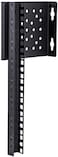 KENUCO 19 Inch Vertical Ends Wall Mount Rack Wall Mountable Server Rack w/Hardware Black