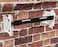 KENUCO 19 Inch Vertical Ends Wall Mount Rack Wall Mountable Server Rack w/Hardware Black