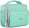 Amersun Kids Lunch Box, Insulated School Lunch Bag with Padded Liner Keep Food Warm Cold for Long Time,Water-resistant Thermal Travel Office Lunch Cooler for Girls Boy-2 Pocket, Almond Green