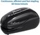 craftinova Electric Stapler,Including 2000 Staples and 1 adapters,Suitable for Palm Size and high Comfort，25 Sheet Capacity, AC Adapter or Battery Powered，Battery not Included，(Black&hellip;