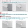 جراب IBENZER متوافق مع MacBook Pro مقاس 15 بوصة (موديلات 2016، 2018، 2017، A1990، A1707)، جراب بلاستيكي صلب مع غطاء لوحة مفاتيح لجهاز Mac Pro مقاس 15 بوصة المزود بشريط اللمس، شفاف تمامًا، T15CYCL1B