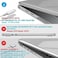 جراب IBENZER متوافق مع MacBook Pro مقاس 15 بوصة (موديلات 2016، 2018، 2017، A1990، A1707)، جراب بلاستيكي صلب مع غطاء لوحة مفاتيح لجهاز Mac Pro مقاس 15 بوصة المزود بشريط اللمس، شفاف تمامًا، T15CYCL1B
