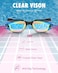 Aegend Kids Swim Goggles, Pack of 2 Swimming Goggles for Children BoysGirls Age 3-14