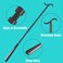 Fanwer 35.5" Long Dressing Stick, Shoe Horn Long Handle for Seniors, Sock Remover Tool, Adjustable, for Disabled, and Back Problems People