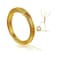TecUnite 32.8 Feet Aluminum Wire, Bendable Metal Craft Wire for Making Dolls Skeleton DIY Crafts (Gold, 3 mm Thickness
