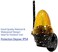 مصباح تحذير LED وامض عالمي مقاوم للماء بمعيار IP54 من Supreform، يعمل بجهد 12-240 فولت تيار متردد/مستمر، مزود بإشارة صفراء وإضاءة عالية السطوع، مناسب لفتح البوابات وأبواب المرآب.
