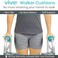 Vive Hand Grips for Walkers, Zimmers, Crutches - Crutch Padded Hand Pad Covers - Soft Cushion Padding Medical for Folding Rolling Wheelchair, Rollator Handle, Senior, Elderly Grippers - Handle