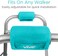 Vive Hand Grips for Walkers, Zimmers, Crutches - Crutch Padded Hand Pad Covers - Soft Cushion Padding Medical for Folding Rolling Wheelchair, Rollator Handle, Senior, Elderly Grippers - Handle