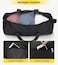 Vorspack Small Duffel Bag 20" Foldable Gym Bag for Men Women Duffle Bag Lightweight with Inner Pocket for Travel Sports - Black