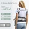 FRUITEAM (Dark Grey- Baby Carrier, 6-in-1 Baby Carrier with Waist Stool, One Size Fits All -Adapt to Newborn, Baby Hip Carrier for Breastfeeding, InfantToddler
