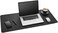 Gallaway Leather Desk Pad &ndash; 36 x 17 inch - Desk Mat Home Office Desk Accessories Desktop Protector XXL Mouse Pad Writing Desk Blotter (Black