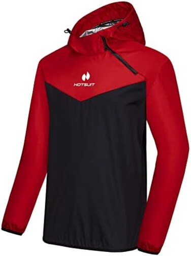 HOTSUIT Sauna Suit/Sauna Jacket Men Jacket Pants Gym Workout Sweat Suit/Sauna Jacket Tracksuit for MMA Boxing