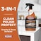 Weiman Granite Cleaner Polish and Protect 3 in 1-2 Pack - Streak-Free, pH Neutral Formula for Daily Use on InteriorExterior Natural Stone with Microfiber Towel