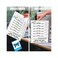 by Samsill by Samsill Samsill 50 Pack Secure Locking Clear Sheet Protector, Super Heavyweight 5mil, Archival Safe and Top Loading