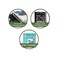 by Samsill by Samsill Samsill 50 Pack Secure Locking Clear Sheet Protector, Super Heavyweight 5mil, Archival Safe and Top Loading