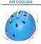 BURSUN Kids Bike Helmet VentilationAdjustable Toddler Helmet for Ages 2-14 Kids Boys Girls Multi-Sport Helmet for Skateboard Roller Skateing Bicycle Scooter blance Bike