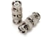 TLS.eagle BNC Plug Male to Male Coaxial Coupler Straight Adapter Connector for RG59 Cable Pack of 5
