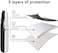 حقيبة Omnpak Surface Pro 9، جراب كمبيوتر محمول مقاس 13 بوصة لأجهزة Surface Pro 11/10/9/8/X/7/7/6/5/4/3 مع جيوب متعددة وحزام جانبي، حقيبة حمل كمبيوتر محمول مقاومة للماء