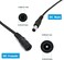 Tnuocke 2PCS 33FT(10m12V DC Extension Cable,5.5mm x 2.1mm DC Power Adapter Extension Cord Black for Printers/CCTV Security Camera/Routers H-M-028